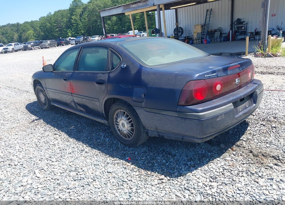 2000 CHEVROLET IMPALA VIN: 2G1WF55K1Y9235100