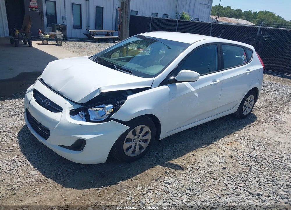 2017 HYUNDAI ACCENT VIN: KMHCT5AEXHU350456