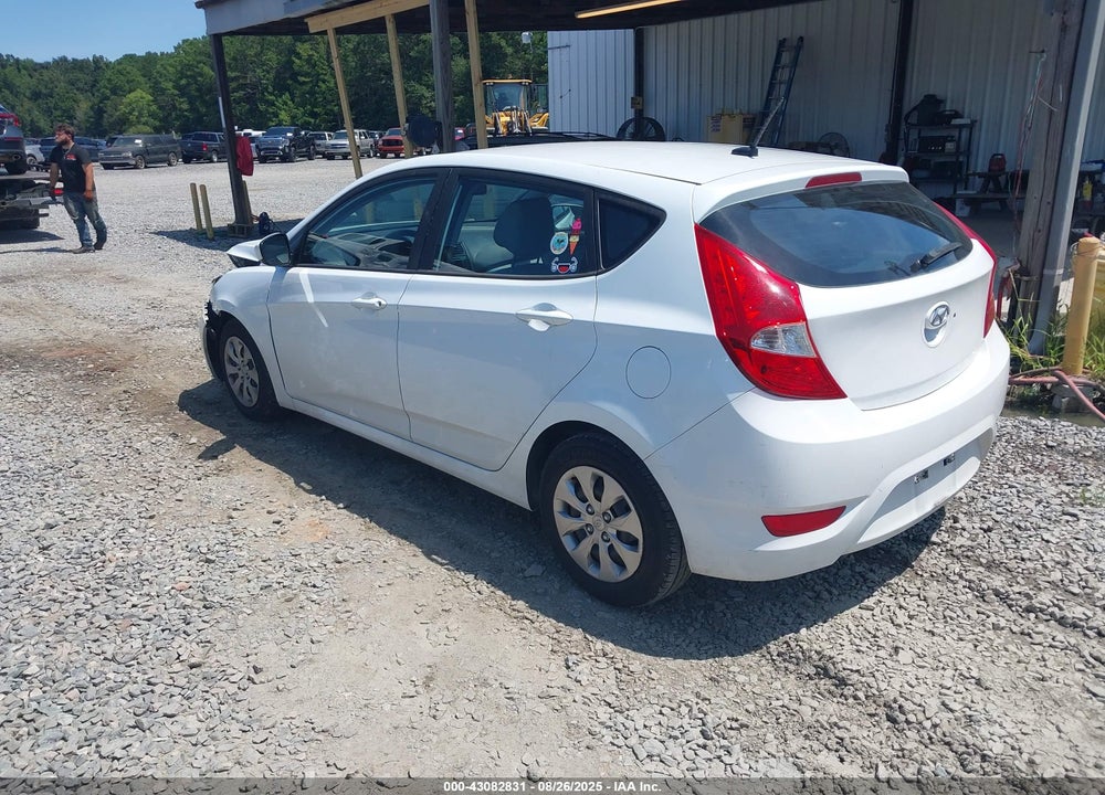 2017 HYUNDAI ACCENT VIN: KMHCT5AEXHU350456