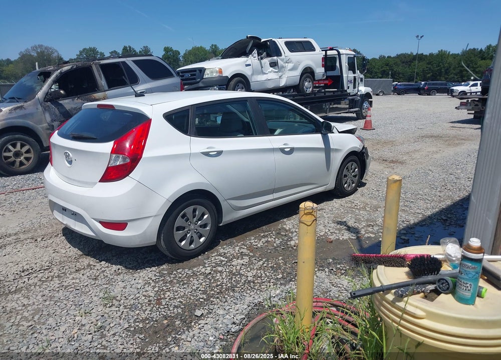 2017 HYUNDAI ACCENT VIN: KMHCT5AEXHU350456