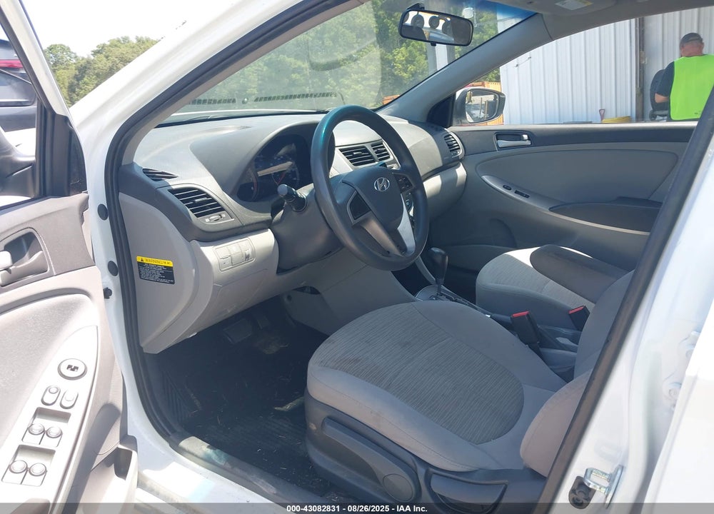 2017 HYUNDAI ACCENT VIN: KMHCT5AEXHU350456