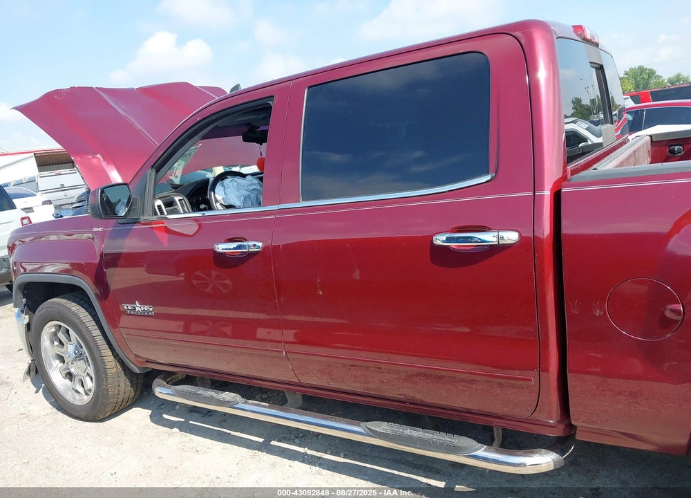 2015 GMC SIERRA 1500 SLE VIN: 3GTP1UECXFG321764