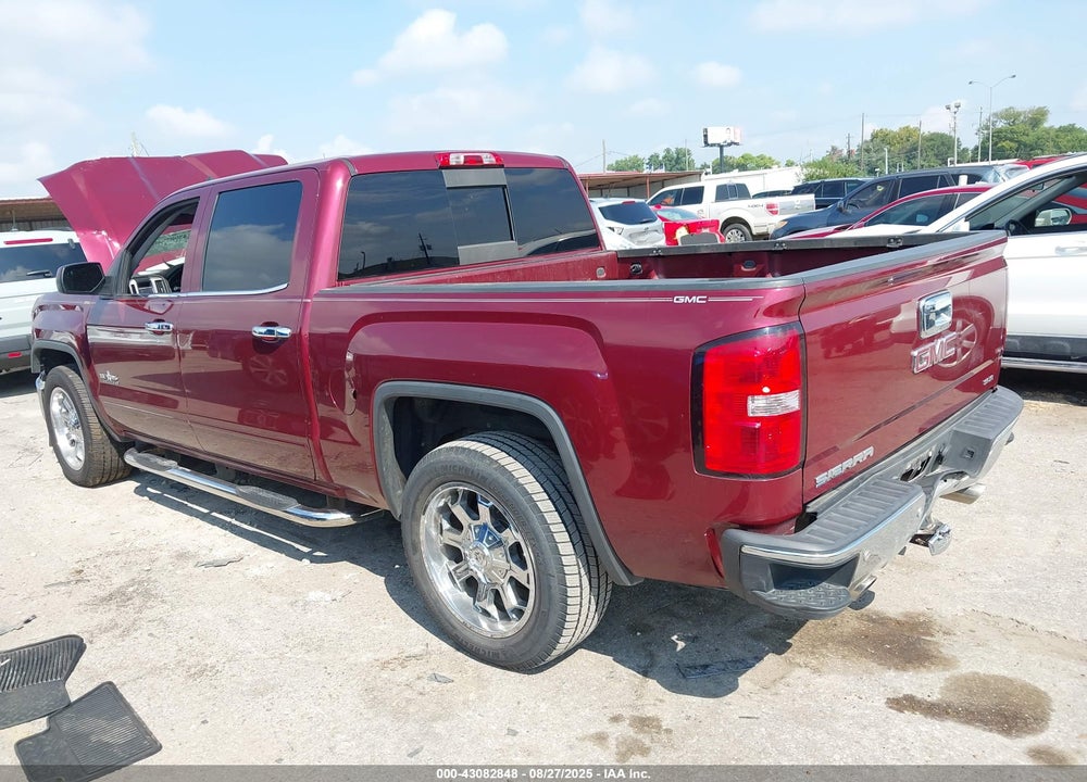 2015 GMC SIERRA 1500 SLE VIN: 3GTP1UECXFG321764