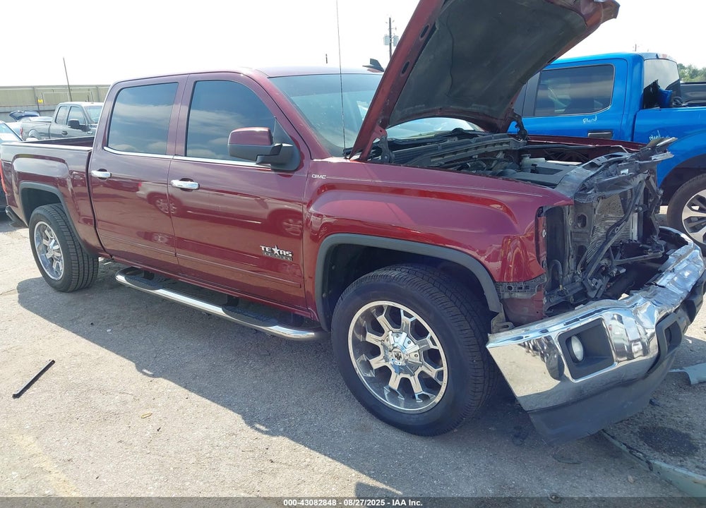 2015 GMC SIERRA 1500 SLE VIN: 3GTP1UECXFG321764
