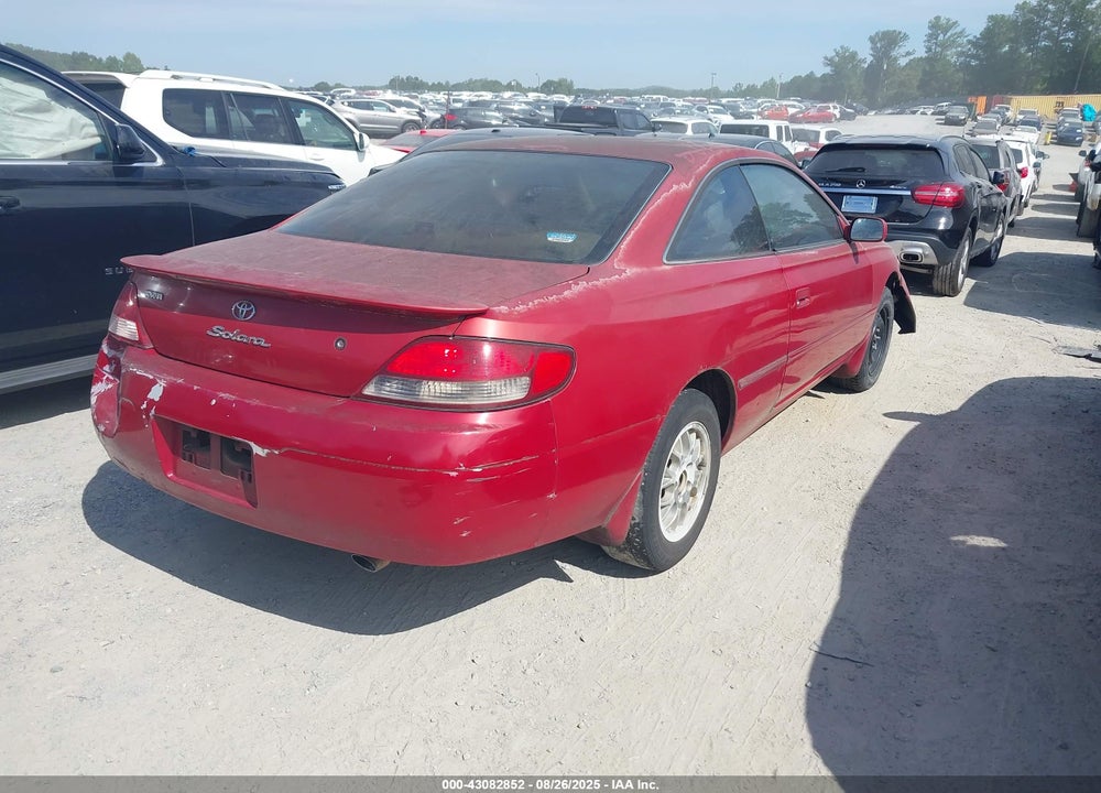 2000 TOYOTA CAMRY SOLARA SE VIN: 2T1CG22P5YC286508