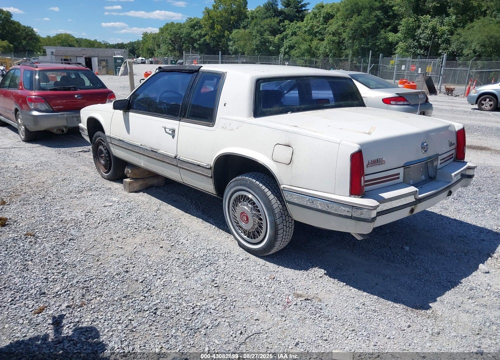 1991 CADILLAC ELDORADO VIN: 1G6EL13B7MU614254