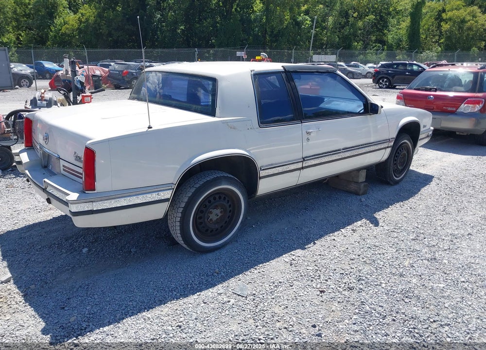 1991 CADILLAC ELDORADO VIN: 1G6EL13B7MU614254