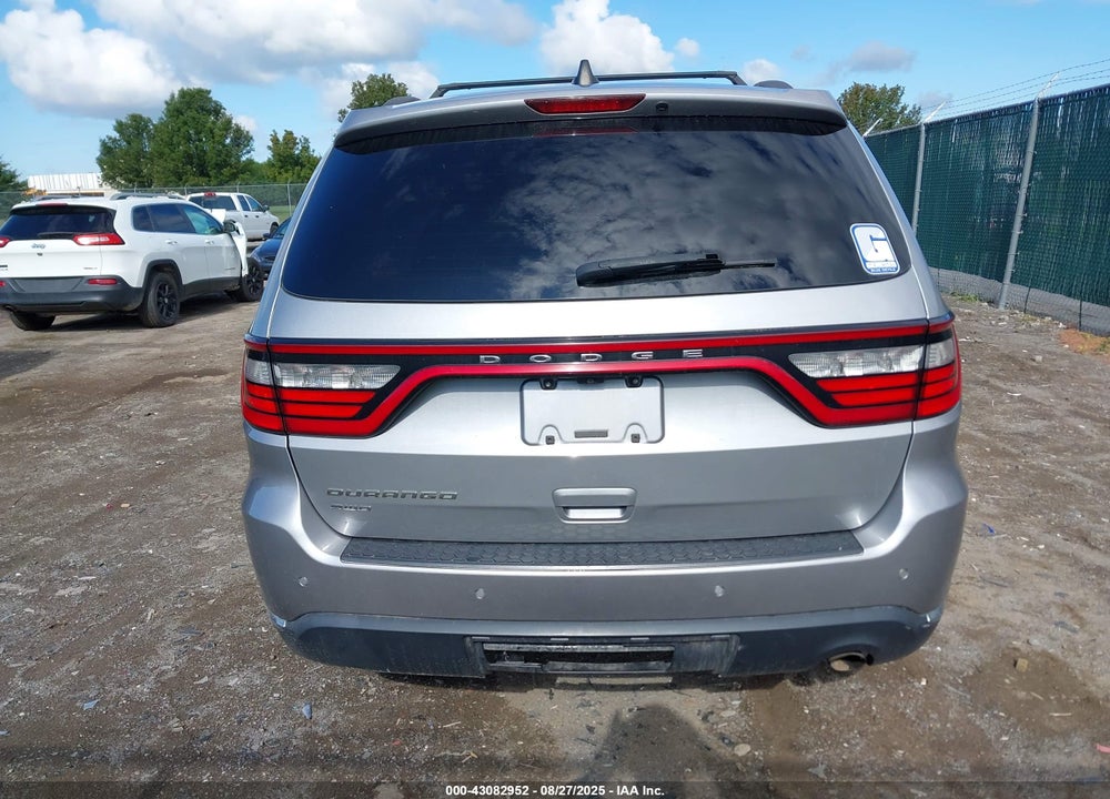 2017 DODGE DURANGO VIN: 1C4RDJAG3HC634734
