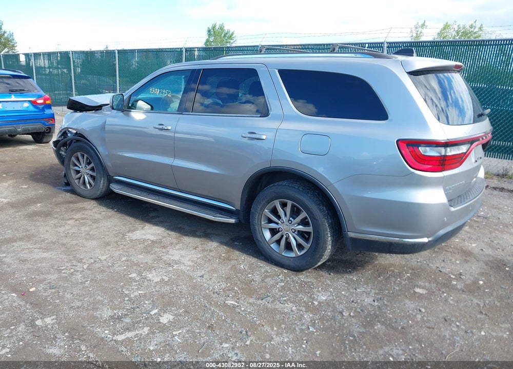2017 DODGE DURANGO VIN: 1C4RDJAG3HC634734