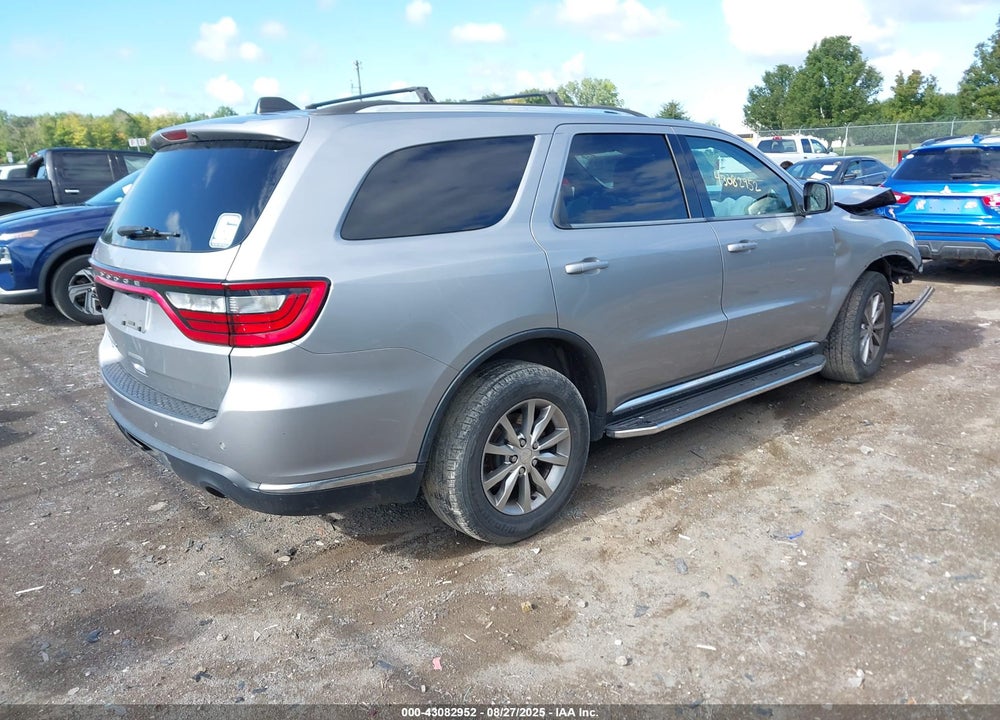 2017 DODGE DURANGO VIN: 1C4RDJAG3HC634734