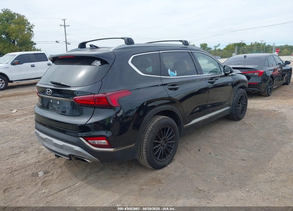 2019 HYUNDAI SANTA FE VIN: 5NMS33AD2KH026489