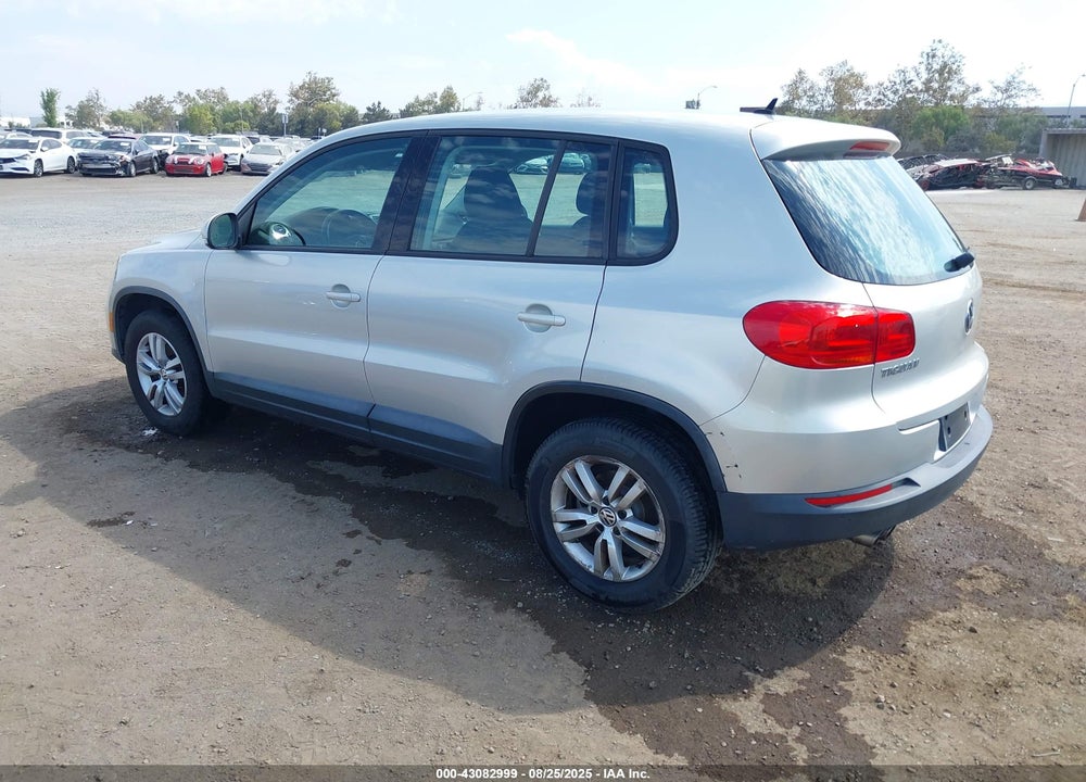 2013 VOLKSWAGEN TIGUAN S VIN: WVGAV7AX8DW514560