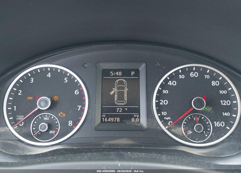 2013 VOLKSWAGEN TIGUAN S VIN: WVGAV7AX8DW514560