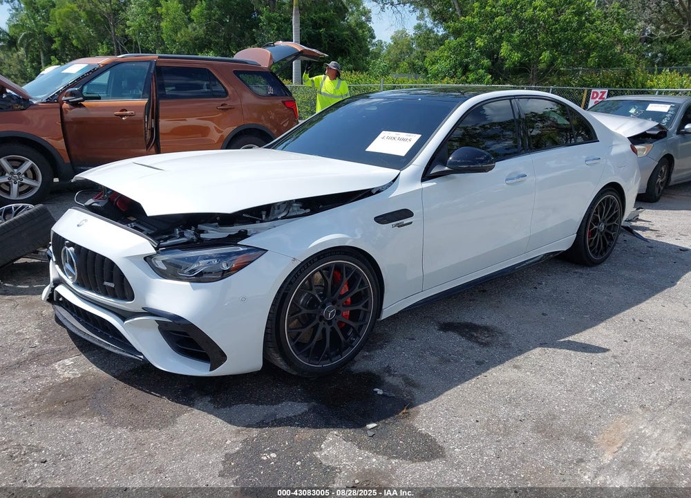 2025 MERCEDES-BENZ AMG C 63 S E PERFORMANCE VIN: W1KAF8AB1SR260591