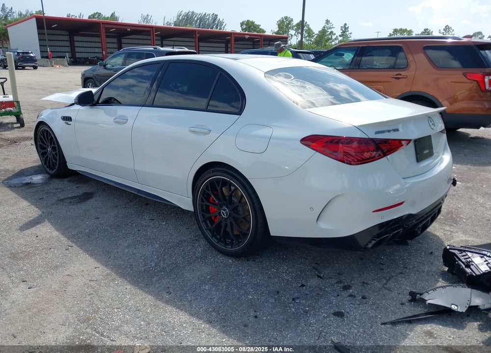 2025 MERCEDES-BENZ AMG C 63 S E PERFORMANCE VIN: W1KAF8AB1SR260591