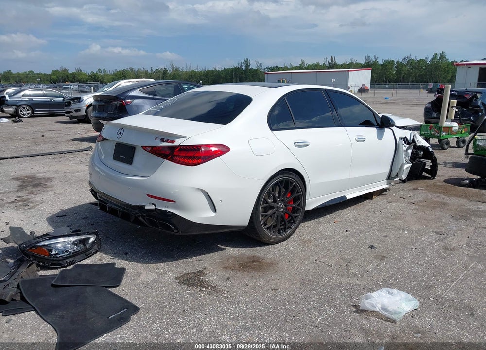 2025 MERCEDES-BENZ AMG C 63 S E PERFORMANCE VIN: W1KAF8AB1SR260591