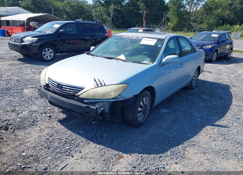 2005 TOYOTA CAMRY LE VIN: 4T1BE32K25U561158