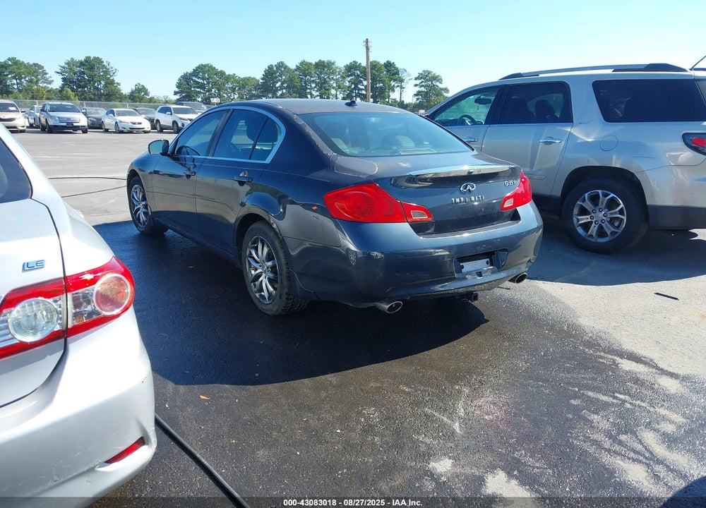 2007 INFINITI G35X VIN: JNKBV61F17M817611