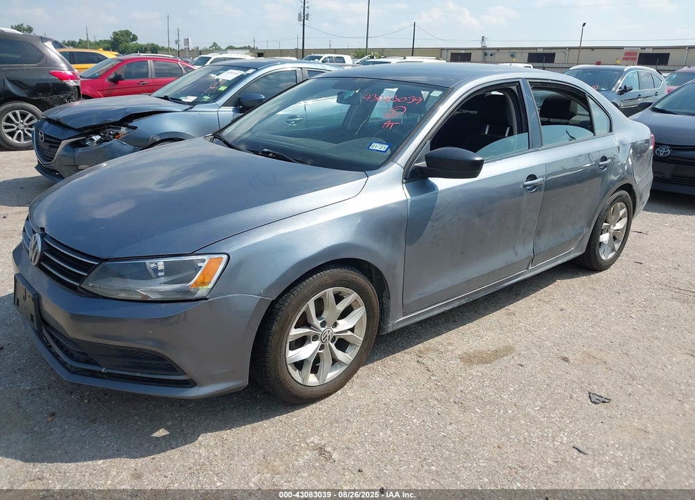 2015 VOLKSWAGEN JETTA VIN: 3VW2K7AJ0FM412196