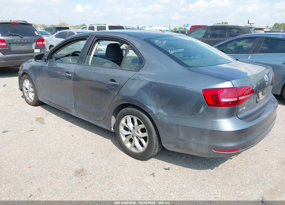 2015 VOLKSWAGEN JETTA VIN: 3VW2K7AJ0FM412196