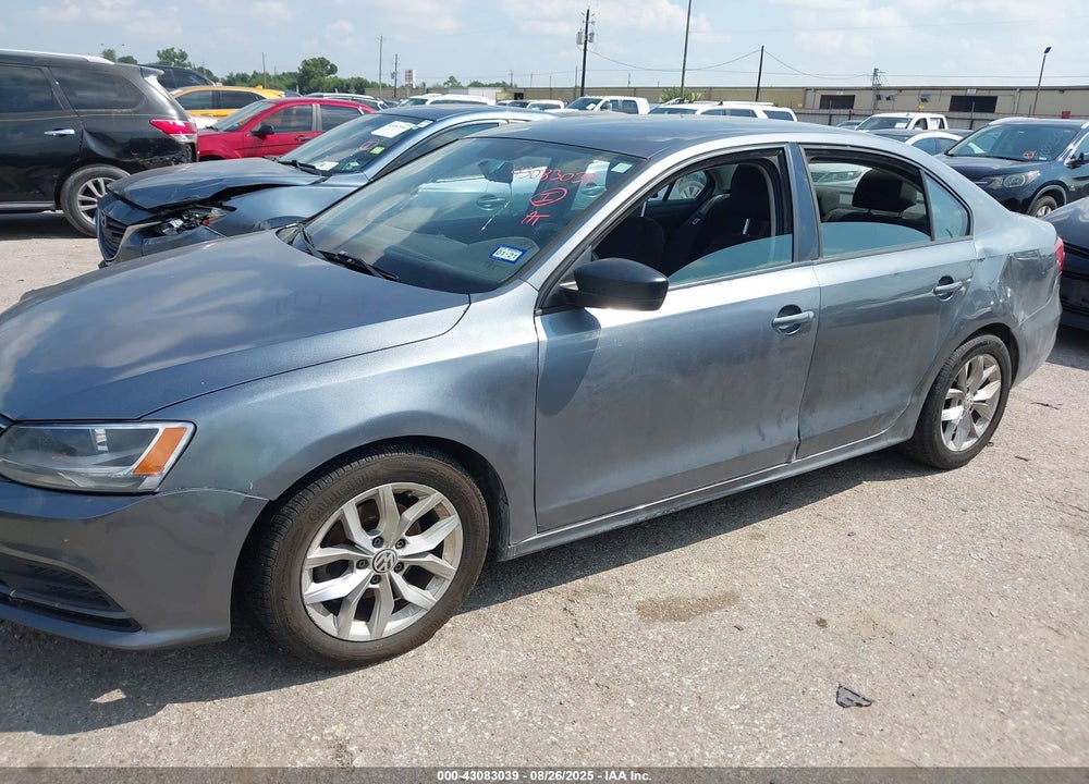 2015 VOLKSWAGEN JETTA VIN: 3VW2K7AJ0FM412196