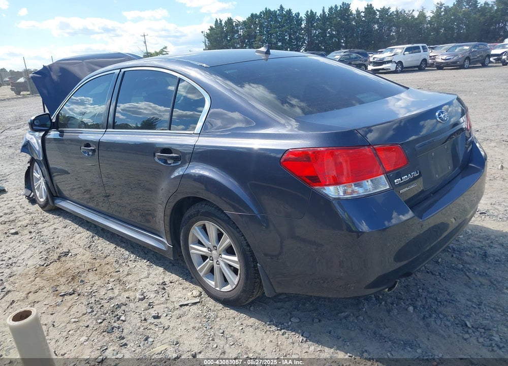 2011 SUBARU LEGACY VIN: 4S3BMBH6XB3222791