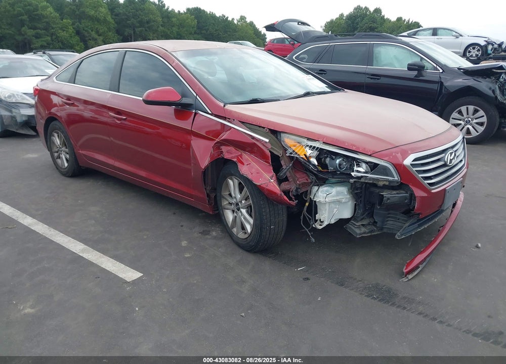 2015 HYUNDAI SONATA SE VIN: 5NPE24AF1FH072671