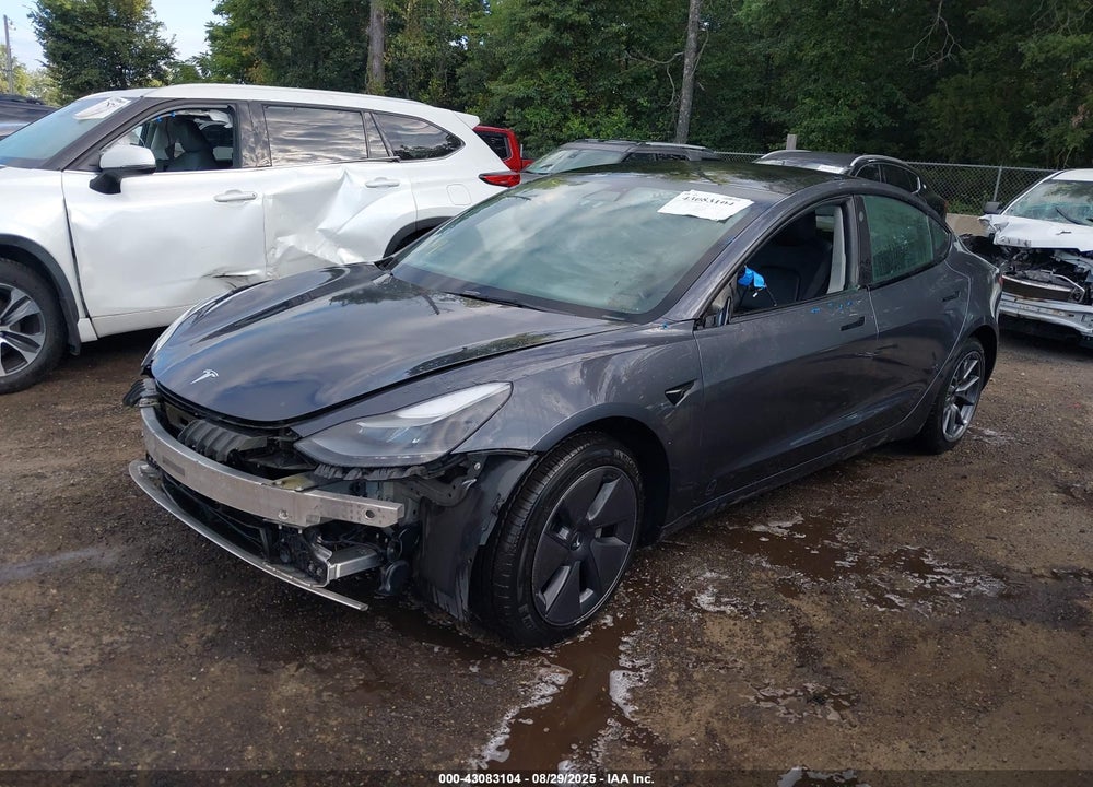 2022 TESLA MODEL 3 LONG RANGE DUAL MOTOR ALL-WHEEL DRIVE VIN: 5YJ3E1EB3NF157111