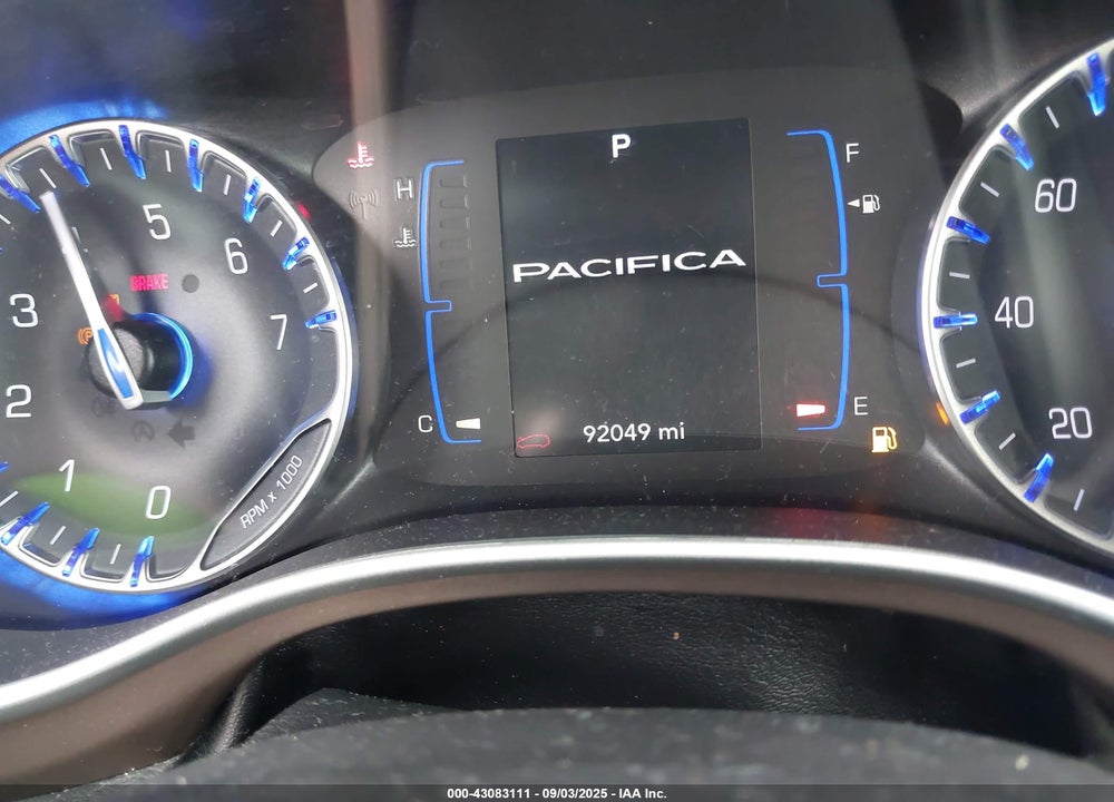 2019 CHRYSLER PACIFICA VIN: 2C4RC1BGXKR625755