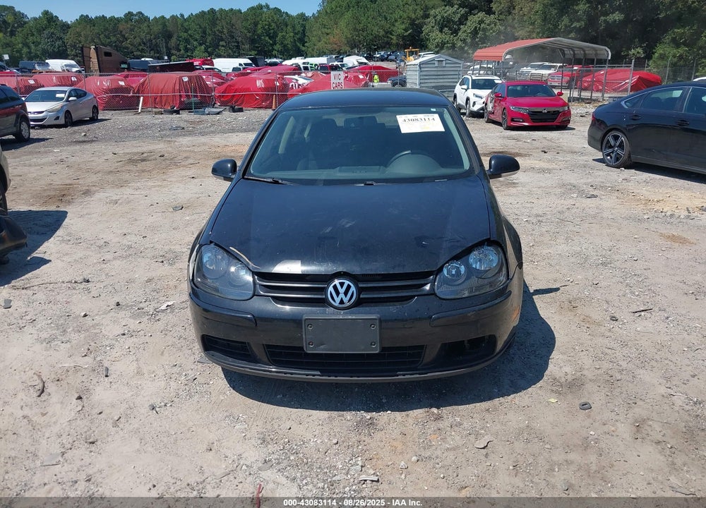 2009 VOLKSWAGEN RABBIT VIN: WVWDB71K39W079095