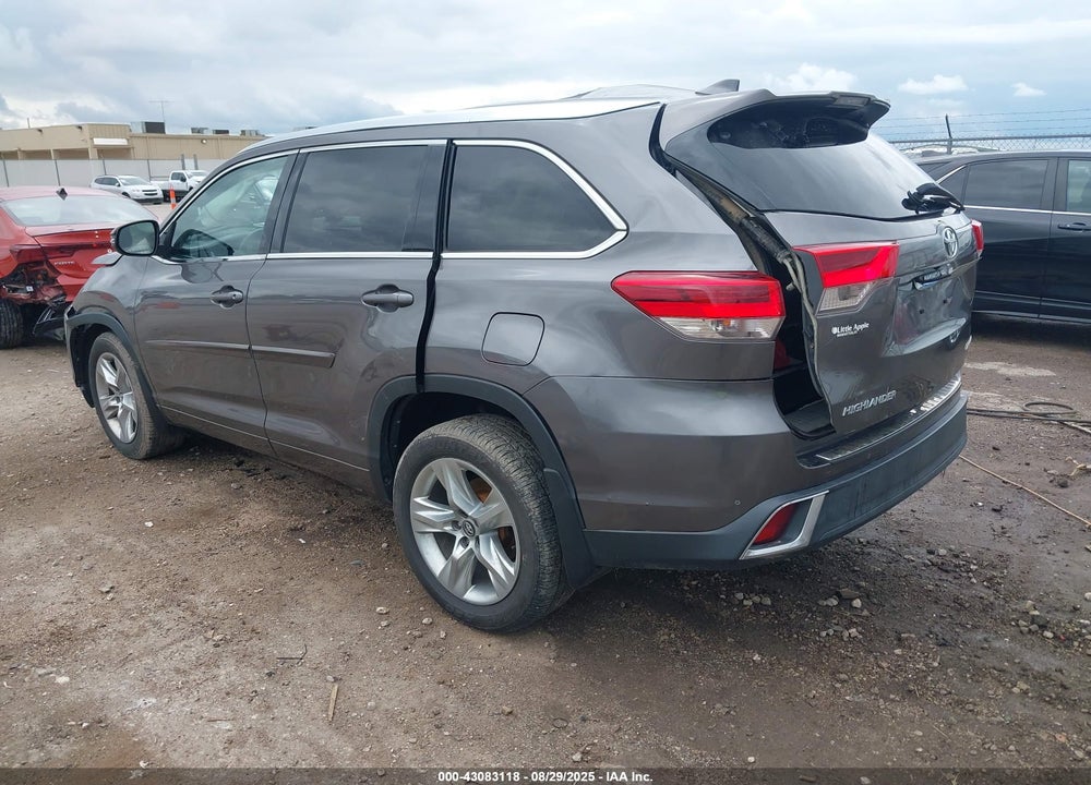 2018 TOYOTA HIGHLANDER LIMITED VIN: 5TDDZRFH8JS491439