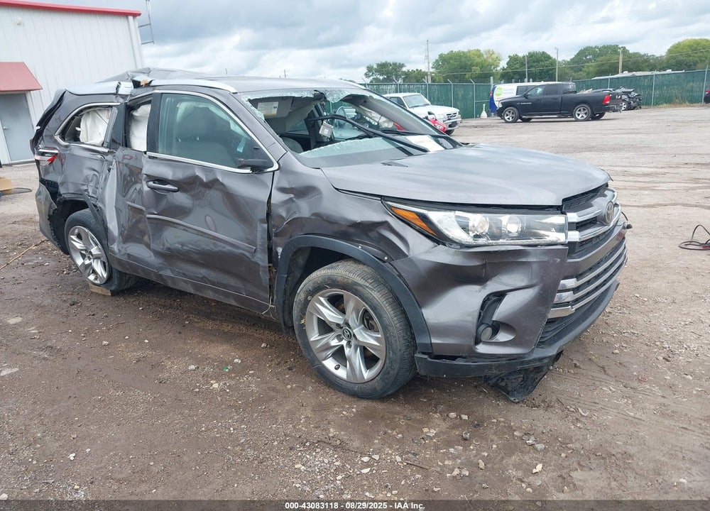 2018 TOYOTA HIGHLANDER LIMITED VIN: 5TDDZRFH8JS491439