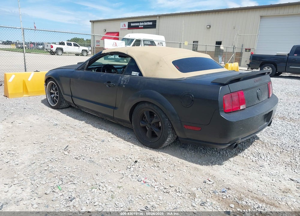 2007 FORD MUSTANG GT DELUXE/GT PREMIUM VIN: 1ZVHT85H775226599