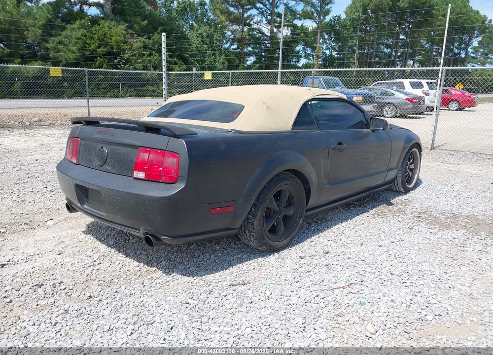 2007 FORD MUSTANG GT DELUXE/GT PREMIUM VIN: 1ZVHT85H775226599