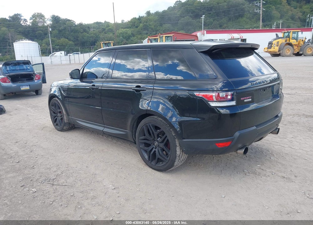 2015 LAND ROVER RANGE ROVER SPORT VIN: SALWR2TF6FA515091