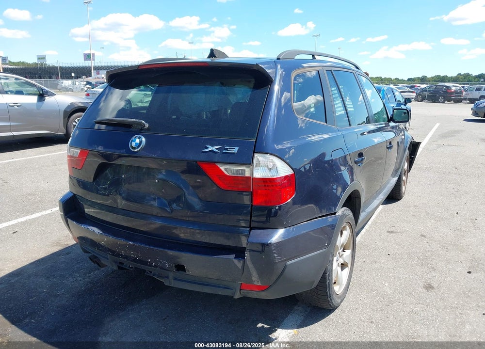 2007 BMW X3 VIN: WBXPC93427WF02028