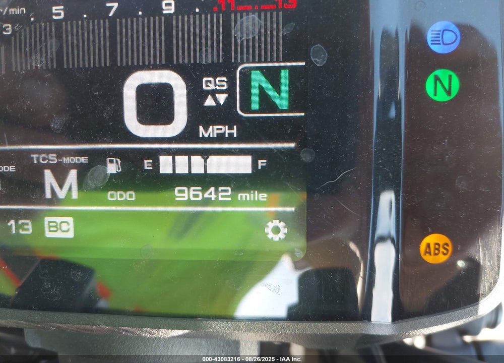2022 YAMAHA MT09 VIN: JYARN71E5NA002223
