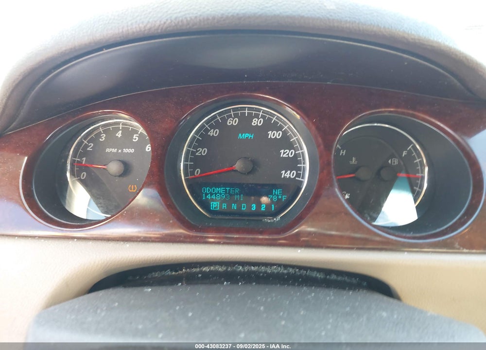 2007 BUICK LUCERNE CX VIN: 1G4HP57277U180594