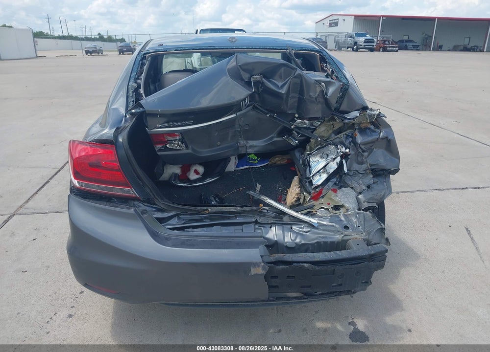 2013 HONDA CIVIC VIN: 19XFB2F90DE007386