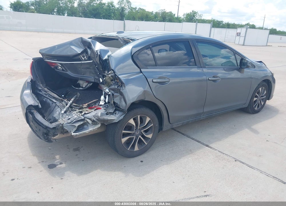 2013 HONDA CIVIC VIN: 19XFB2F90DE007386