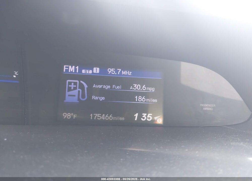 2013 HONDA CIVIC VIN: 19XFB2F90DE007386