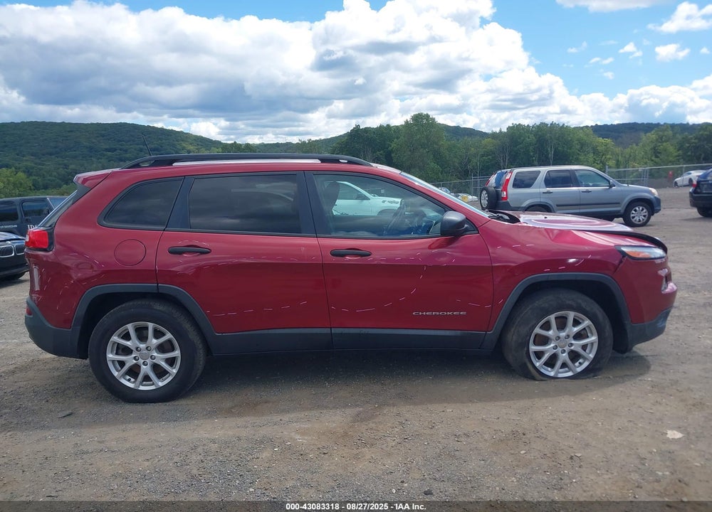 2016 JEEP CHEROKEE SPORT VIN: 1C4PJMAB7GW327618
