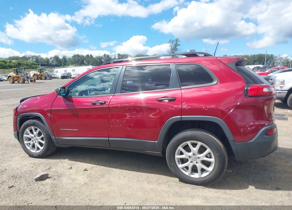 2016 JEEP CHEROKEE SPORT VIN: 1C4PJMAB7GW327618
