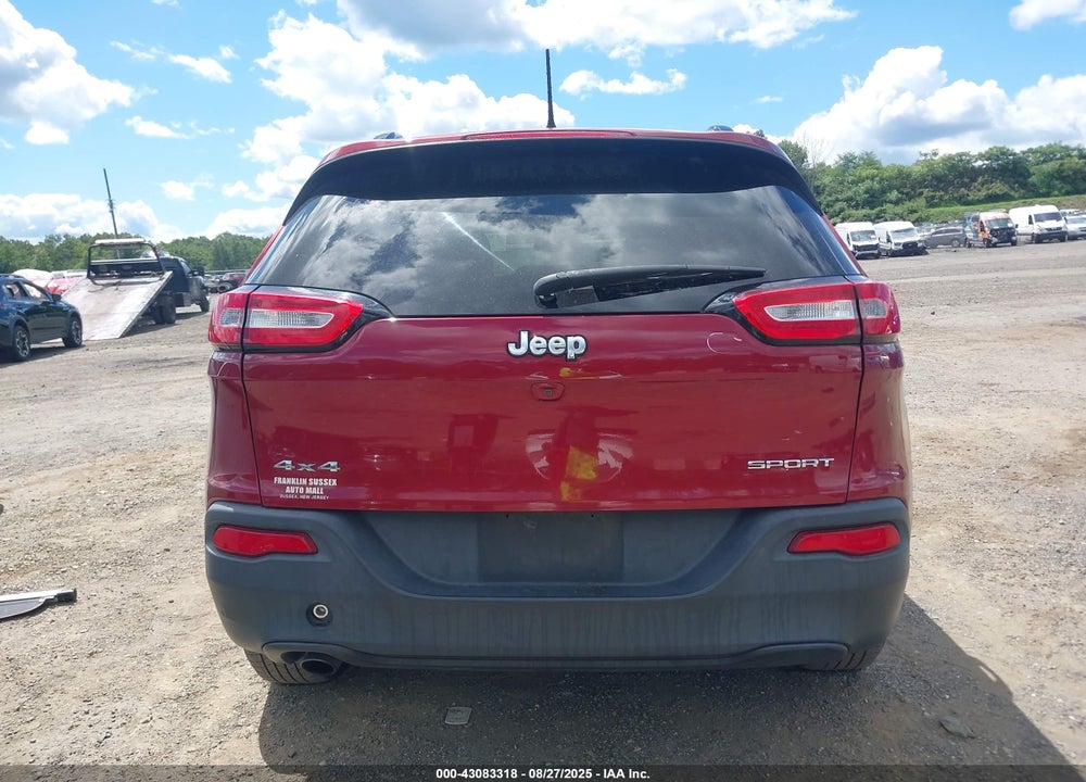 2016 JEEP CHEROKEE SPORT VIN: 1C4PJMAB7GW327618