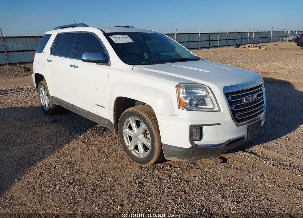 2016 GMC TERRAIN SLT VIN: 2GKFLPE33G6158934