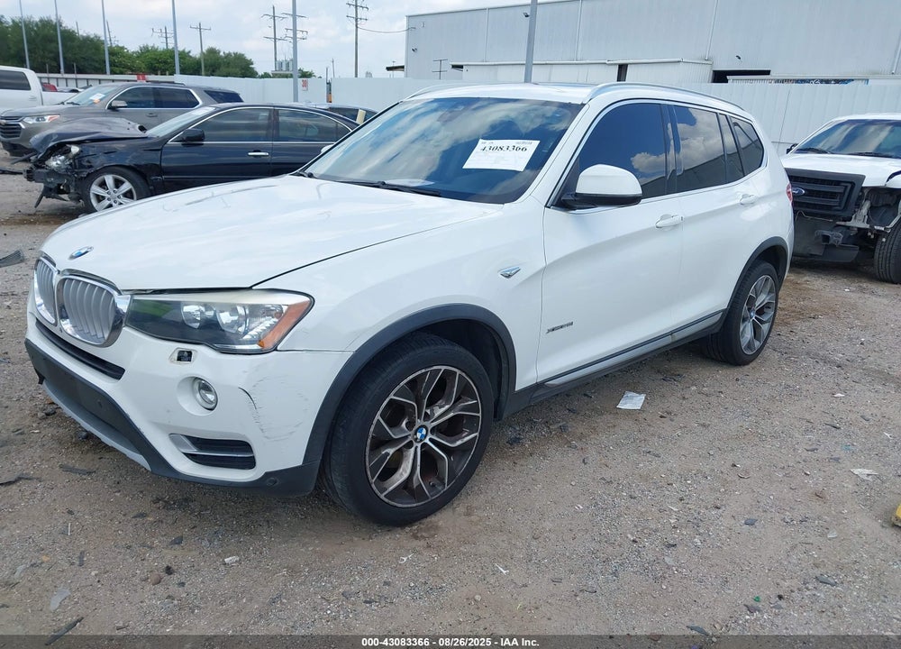 2015 BMW X3 XDRIVE28I VIN: 5UXWX9C57F0D53427