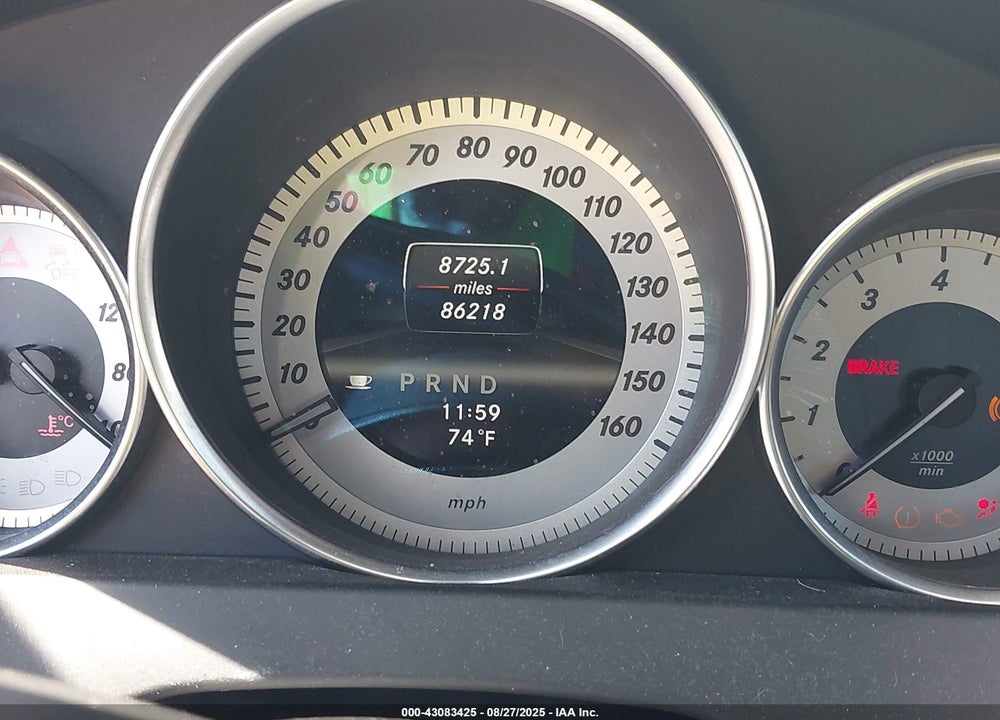 2013 MERCEDES-BENZ C 250 VIN: WDDGJ4HB4DG025687