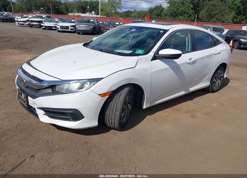 2016 HONDA CIVIC VIN: 19XFC2F76GE242147