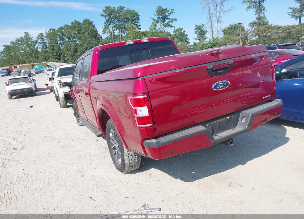 2018 FORD F-150 VIN: 1FTEW1EG0JKF86513