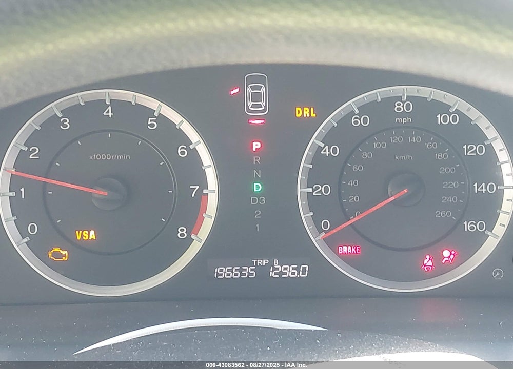 2010 HONDA ACCORD VIN: 1HGCP2F73AA168253